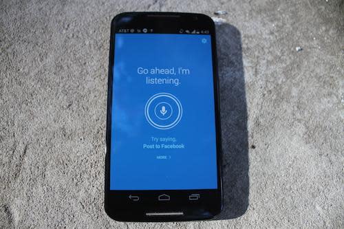 Moto Voice feature