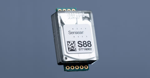 Senseair’s S88 CO2 sensing module. (Photo: Business Wire)