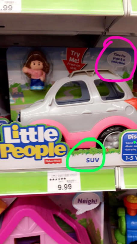 La opinión de esta mamá se hizo viral por criticar el sexismo en los  juguetes 'para niñas