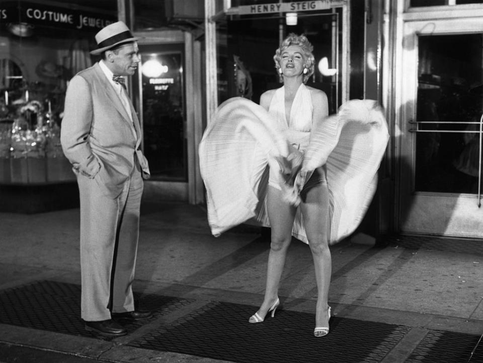 Tom Ewell and Marilyn Monroe 