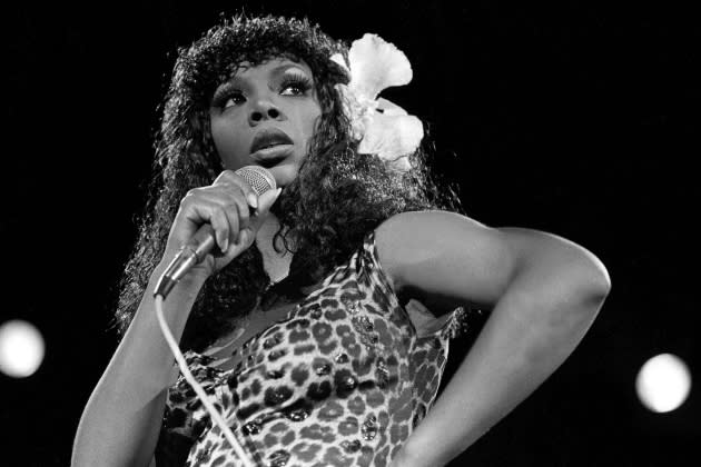 donna-summer-bw-RS-1800 - Credit: Joan Adlen/Getty Images