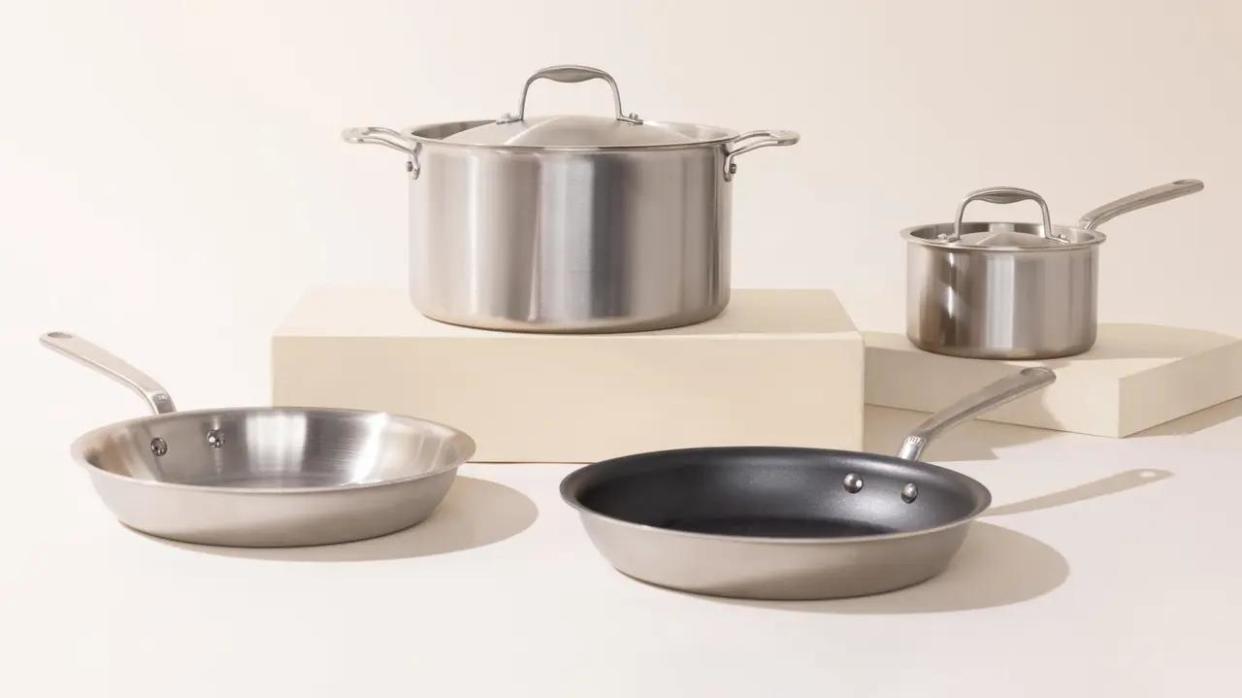 <p><a href="https://go.redirectingat.com?id=74968X1596630&url=https%3A%2F%2Fmadeincookware.com%2Fproducts%2Fthe-stainless-sets%2F6-piece&sref=https%3A%2F%2Fwww.townandcountrymag.com%2Fstyle%2Fhome-decor%2Fg44592759%2Fbest-kitchen-gifts%2F" rel="nofollow noopener" target="_blank" data-ylk="slk:Shop Now;elm:context_link;itc:0;sec:content-canvas" class="link rapid-noclick-resp">Shop Now</a></p><p>The Stainless Sets</p><p>$499.00</p><p>madeincookware.com</p>