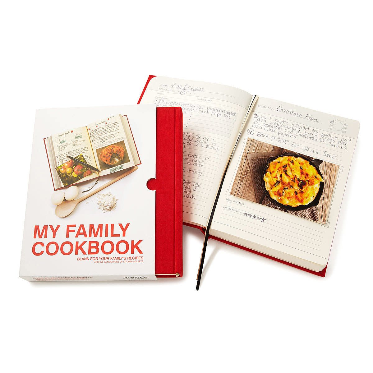 <p><a href="https://go.redirectingat.com?id=74968X1596630&url=https%3A%2F%2Fwww.uncommongoods.com%2Fproduct%2Fmy-family-cookbook&sref=https%3A%2F%2Fwww.delish.com%2Fkitchen-tools%2Fg45446061%2Fbest-cooking-gifts%2F" rel="nofollow noopener" target="_blank" data-ylk="slk:Shop Now;elm:context_link;itc:0;sec:content-canvas" class="link rapid-noclick-resp">Shop Now</a></p><p>My Family Cookbook</p><p>uncommongoods.com</p><p>$30.00</p><span class="copyright">Uncommon Goods</span>