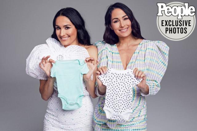 Nikki and Brie Bella step out for some shopping and lunch with