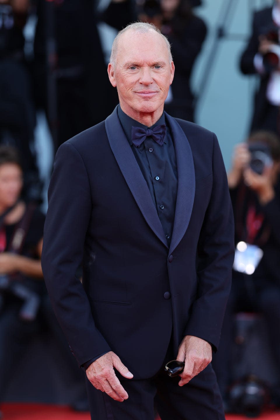 venice, italy august 28 michael keaton attends a red carpet for the movie beetlejuice beetlejuice during the 81st venice international film festival at on august 28, 2024 in venice, italy photo by andreas rentzgetty images