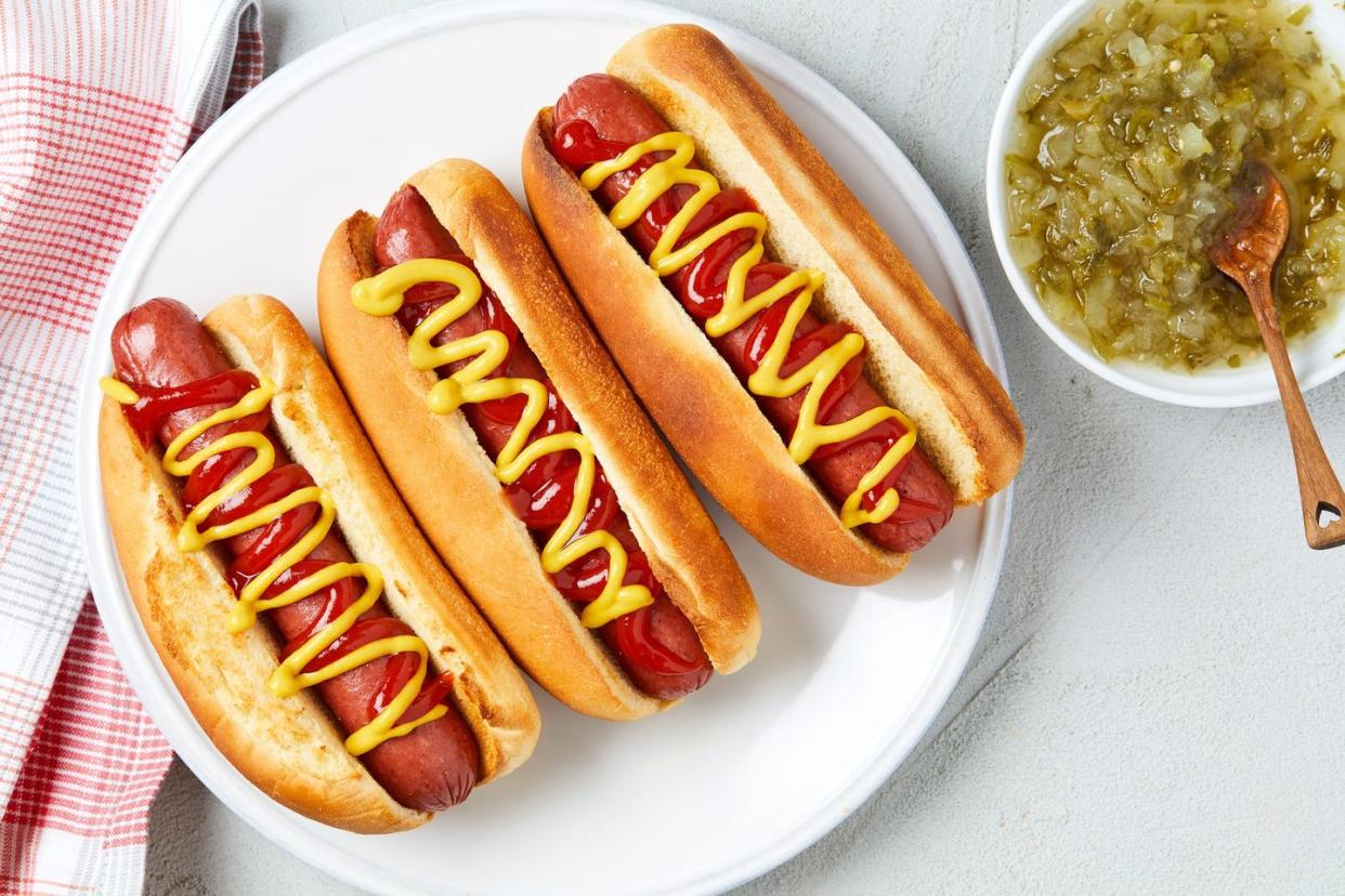 air fryer hot dogs