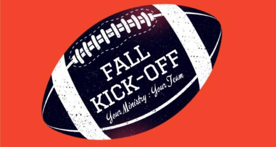 Have fun and find a ministry during Fall Kick-Off on Sunday at Cloverdale Park.