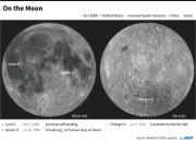 Landing sites for probes and crewed missions on the Moon