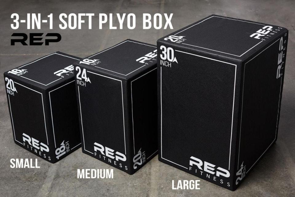 Rep Fitness 3-in-1 Soft Plyo Boxes