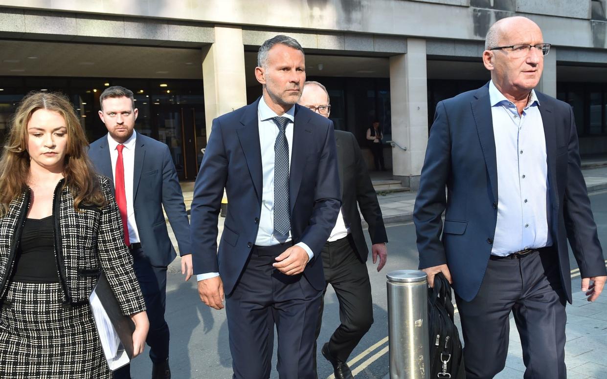 Ryan Giggs trial live: Message exchanges to be read out in court - Steven Allen /PA