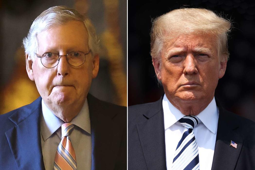 Mitch McConnell; Donald Trump