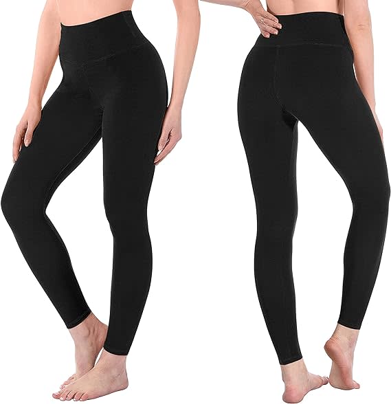 Ein bequemer High-Waist-Bund und der ultraweiche Stoff sorgen dafür, dass die Leggings sich anfühlt wie eine zweite Haut (Bild: Amazon)