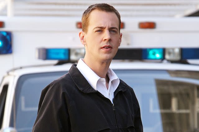 <p>Monty Brinton/CBS via Getty</p> Sean Murray on 'NCIS'