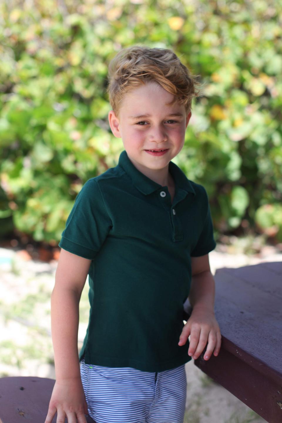 Prince George looks so grown in this new birthday shot taken by Duchess Kate.