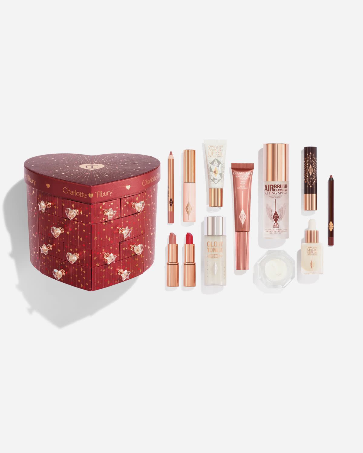 <p><a href="https://go.redirectingat.com?id=74968X1596630&url=https%3A%2F%2Fwww.charlottetilbury.com%2Fus%2Fproduct%2Fbeauty-advent-calendar&sref=https%3A%2F%2Fwww.elle.com%2Fbeauty%2Fmakeup-skin-care%2Fg62329614%2Fbest-beauty-advent-calendars-2024%2F" data-i13n="elm:affiliate_link;elmt:premonetized" rel="sponsored" target="_blank" data-ylk="slk:Shop Now;elm:affiliate_link;elmt:premonetized;itc:0;sec:content-canvas" class="link rapid-noclick-resp rapid-with-clickid etailiffa-link">Shop Now</a></p> <p>Charlotte's Lucky Chest of Beauty Secrets</p> <p>us.charlottetilbury.com</p> <p>$220.00</p>