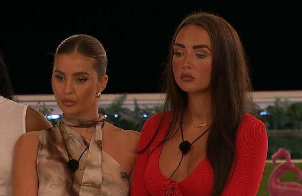 Love Island's Emma Milton and Jess White have been dumped from the villa credit:Bang Showbiz