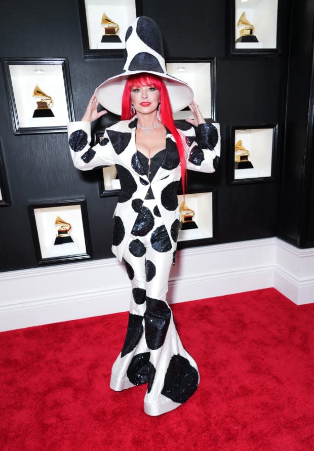 LOS ANGELES, CALIFORNIA - FEBRUARY 05: Shania Twain attends the 65th GRAMMY Awards on <a href="https://parade.com/living/february-holidays-observances" rel="nofollow noopener" target="_blank" data-ylk="slk:February;elm:context_link;itc:0;sec:content-canvas" class="link ">February</a> 05, 2023 in Los Angeles, California. (Photo by Kevin Mazur/Getty Images for The Recording Academy)<p><a href="https://www.gettyimages.com/detail/1463237492" rel="nofollow noopener" target="_blank" data-ylk="slk:Kevin Mazur/Getty Images;elm:context_link;itc:0;sec:content-canvas" class="link ">Kevin Mazur/Getty Images</a></p>