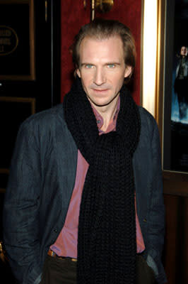 <p>Premiere: Ralph Fiennes at the NY premiere of Warner Bros. Pictures' Harry Potter and the Goblet of Fire - 11/12/2005 Photo: Dimitrios Kambouris, Wireimage.com</p>