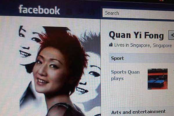 Popular TV host Quan Yi Fong gets into trouble with the law. (Facebook photo)