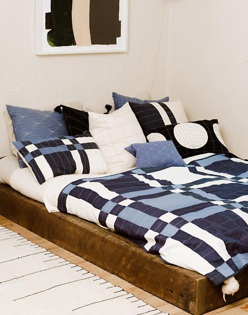 Anchal® Patchwork Plaid Quilt