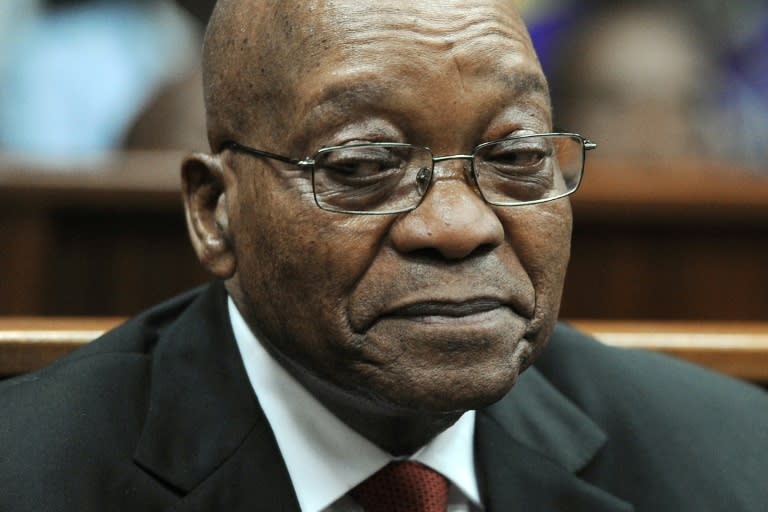 Zuma's appearance in court is the culmination of a years-long odyssey -- the charges against him were dropped shortly before he became president