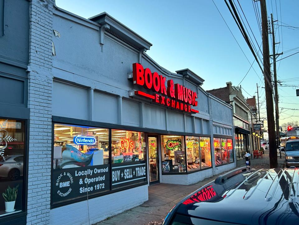Book & Music Exchange, a Louisville business at 1616 Bardstown Road. Dec. 7, 2023
