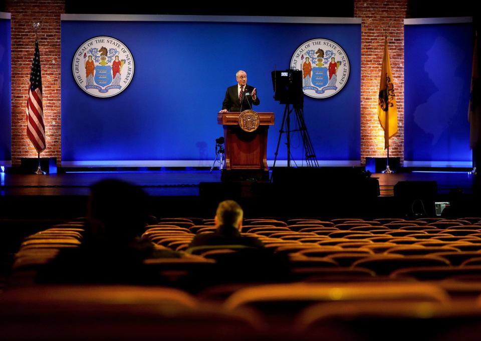 Gov. Phil Murphy giving his final State of the State speech of his first term. 