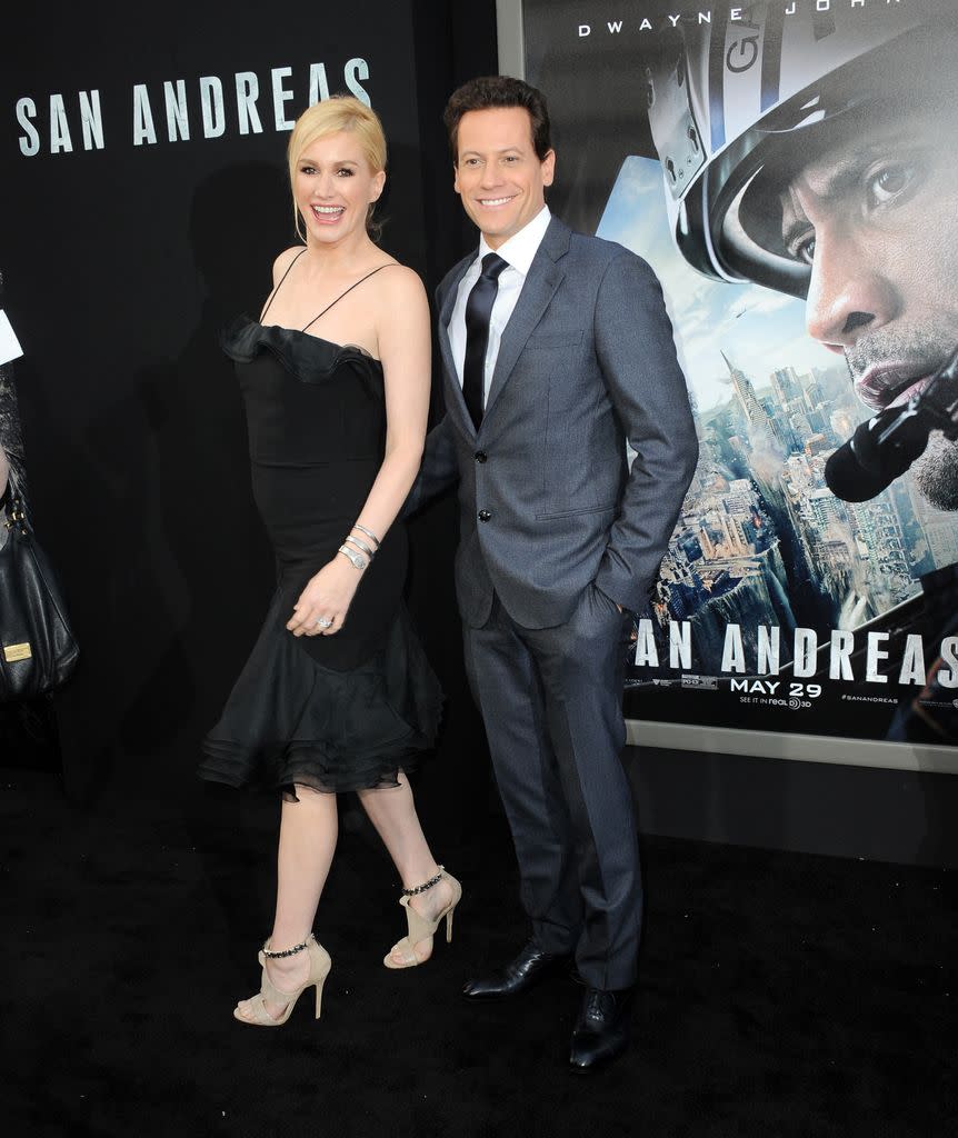 Alice Evans y Ioan Gruffudd 