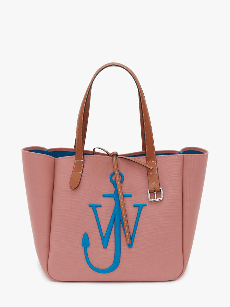 Le Belt Tote responsable de J.W Anderson en rose et bleu