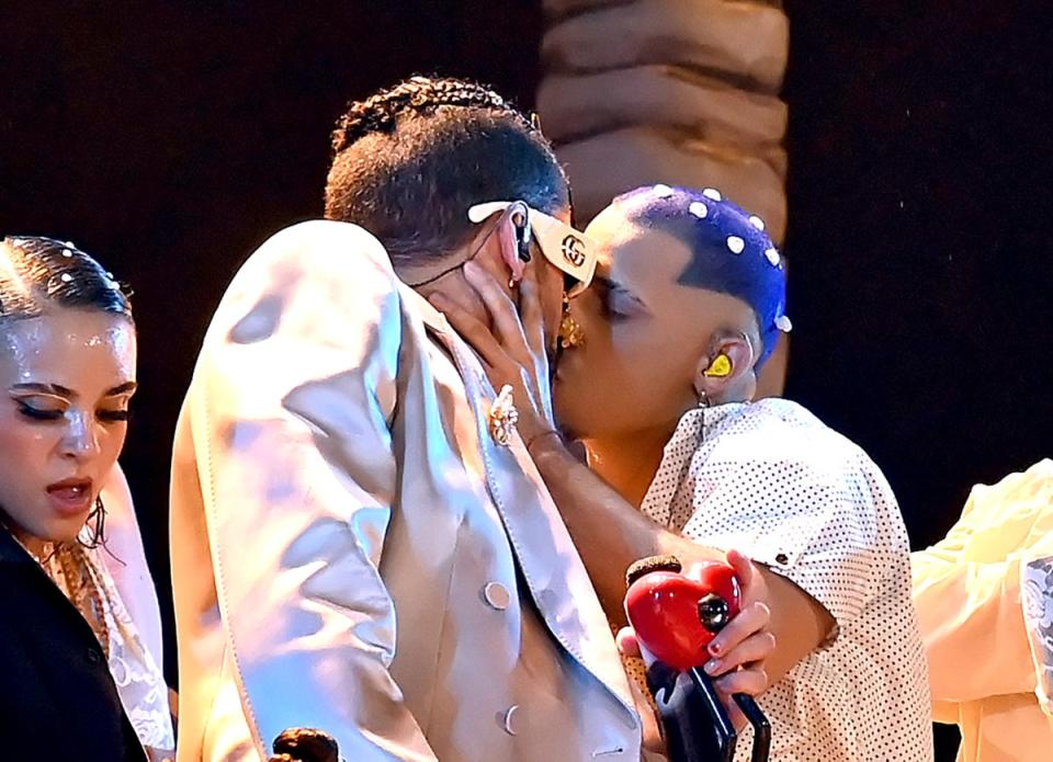 Bad Bunny en los VMA 2022 (Getty Images for MTV/Paramount G)