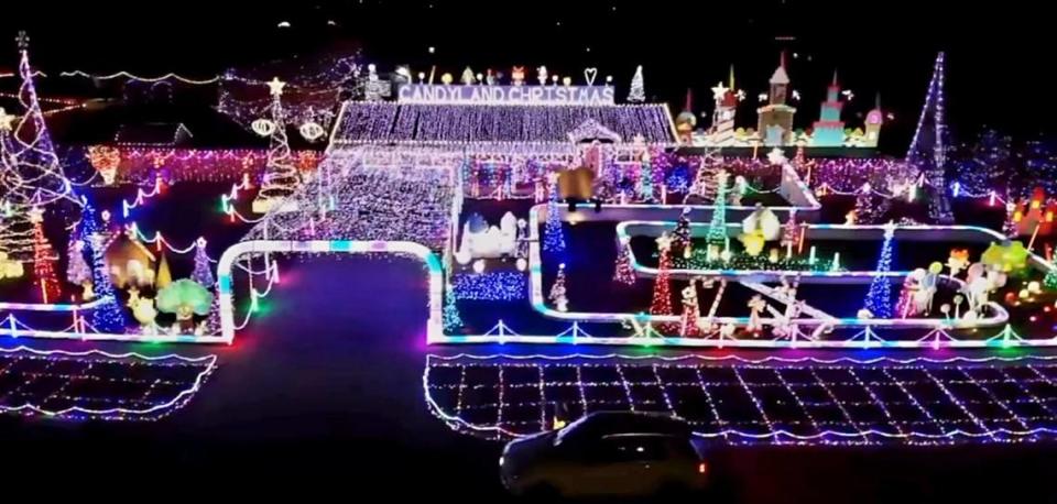 The Brown family from Wichita Falls competed on ABC’s “The Great Christmas Light Fight”.