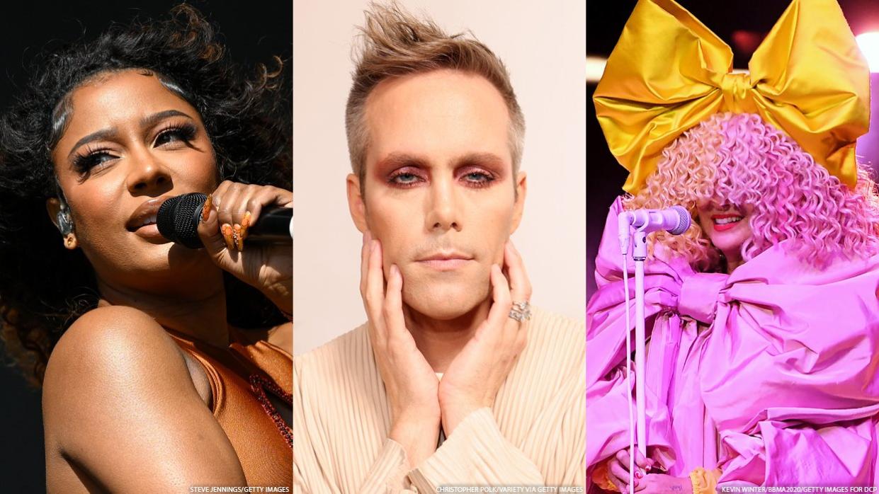 victoria monet, justin tranter, sia