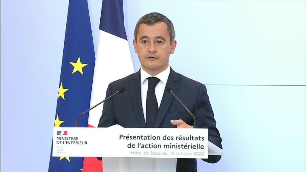 Gérald Darmanin, ministre de l'Intérieur, le 13 octobre 2020. - BFMTV