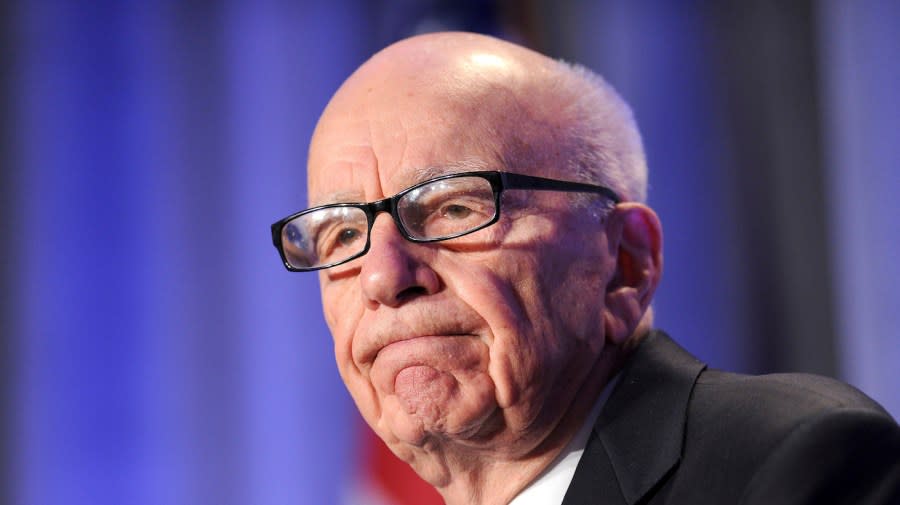 <em>News Corp. CEO Rupert Murdoch delivers a keynote address at the National Summit on Education Reform in San Francisco. Murdoch stirs mixed feelings in Britain, where he transformed the media over half a century. (AP Photo/Noah Berger, File)</em>
