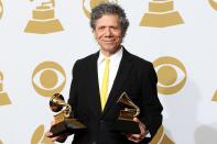 <p>The spot for fourth-most Grammys won is tied between Krauss and the late jazz musician <a href="https://people.com/music/chick-corea-dead-cancer-age-79/" rel="nofollow noopener" target="_blank" data-ylk="slk:Chick Corea;elm:context_link;itc:0;sec:content-canvas" class="link ">Chick Corea</a>. His compositions were regularly nominated beginning with his first win for best group jazz performance in 1976 for <i>No Mystery</i>, which he produced with his band Return to Forever. In 2022, Corea took home the best latin jazz album award for <i>Mirror Mirror</i>, which he shared with pianist Elaine Elias and fellow composer Chucho Valdés.</p>