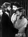 <p>Ringo Starr, Hank Jones, and Carrie Fisher, 1978. (Photo: Everett Collection)</p>