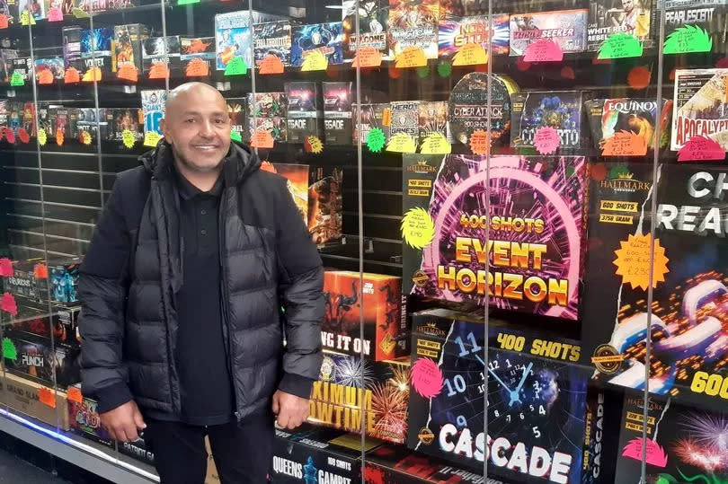 Kal Mohamed and Anfield Fireworks the main sponsors of World in One City football tournament (Image Patrick Graham Liverpool ECHO)