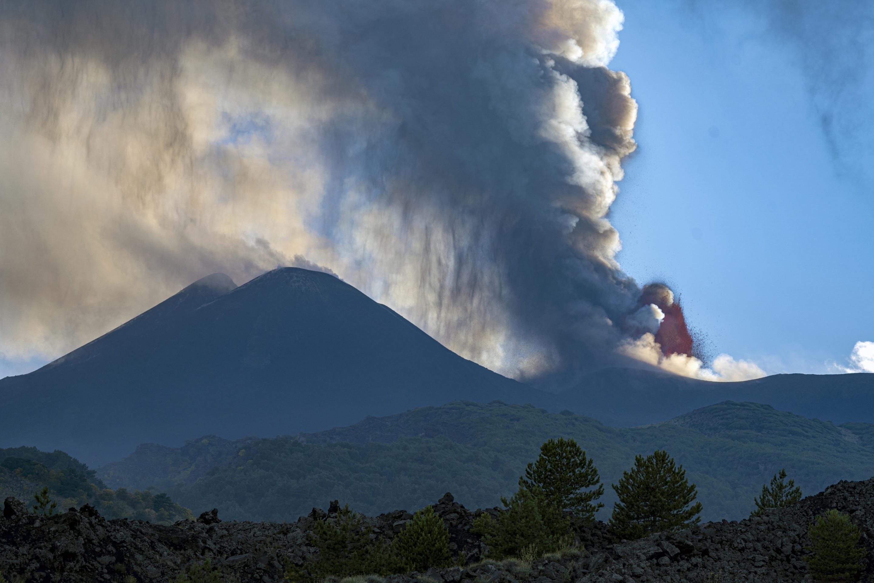 The eruption of Mount Etna WeTekst News