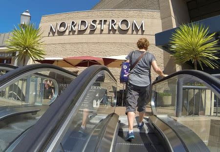 A Nordstrom department store is shown at a shopping center in San Diego, California September 10, 2014. REUTERS/Mike Blake/Files