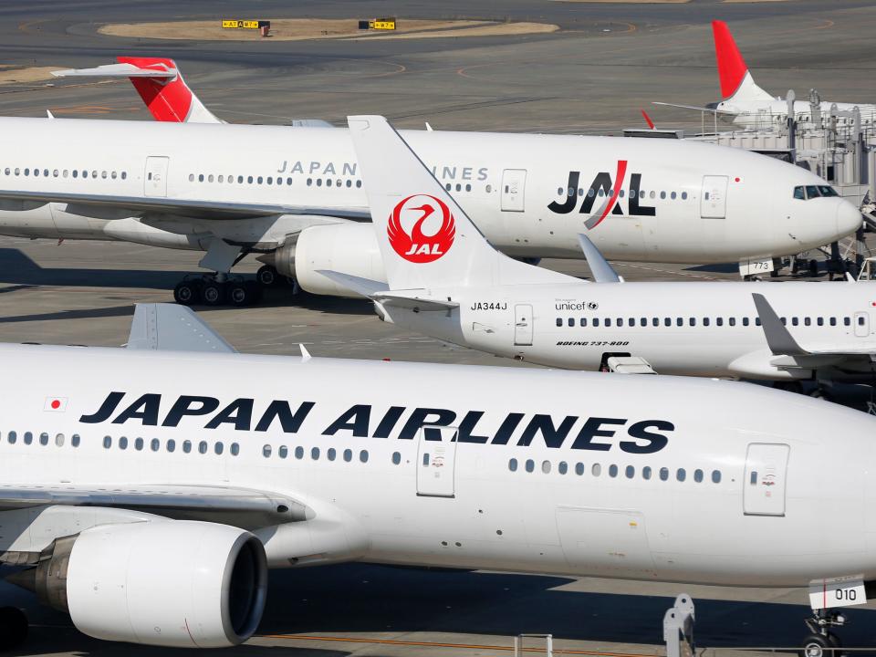 Japan Airlines Jets Tokyo Haneda