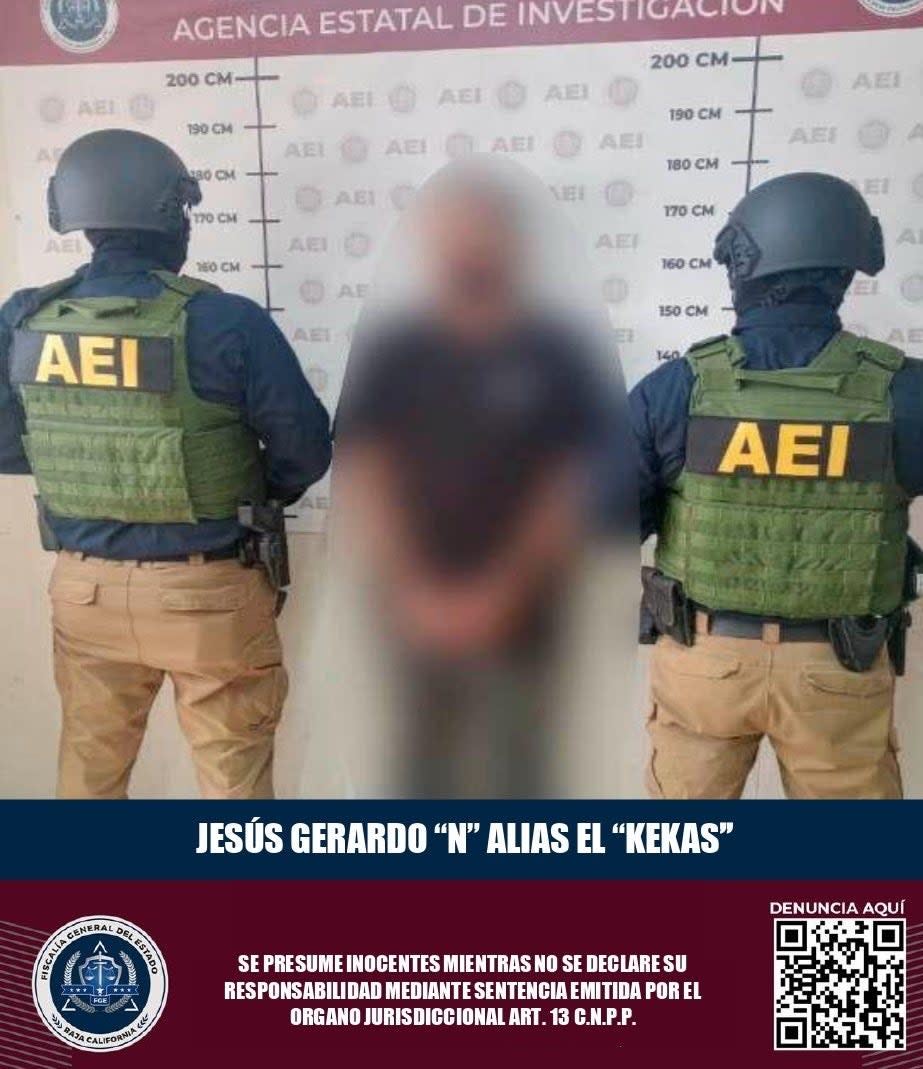 One of the three suspects, Jesús Gerardo, was criminally charged with the deaths of three tourist surfers, including one American.