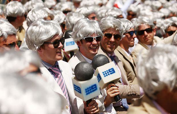 Getty Images: Benaud's legion of fans would be ecstatic at his return to commentary