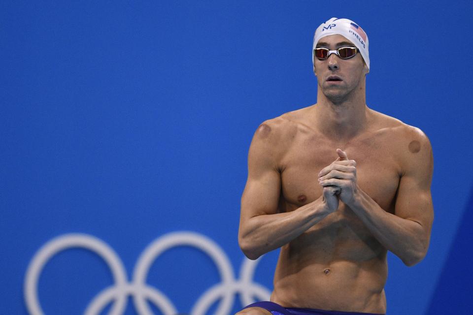 Michael Phelps (Photo credit should read MARTIN BUREAU/AFP via Getty Images)