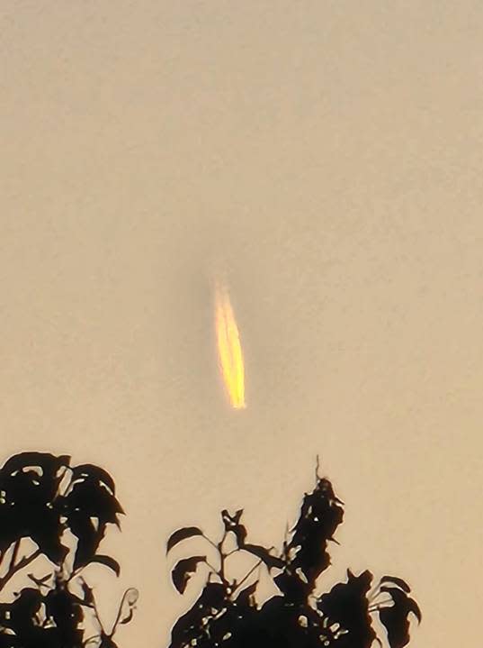 “Fireball” seen in Lexington on Friday morning (Micah Riddle)