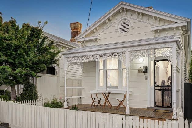 <p>La maison est située dans le quartier d'Armadale à Melbourne. </p>