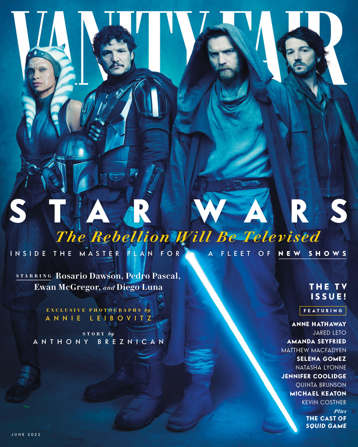 Vanity Fair's new cover story offers a deep dive into the streaming future of Star Wars on Disney+. (Photo: Annie Leibovitz/Vanity Fair)