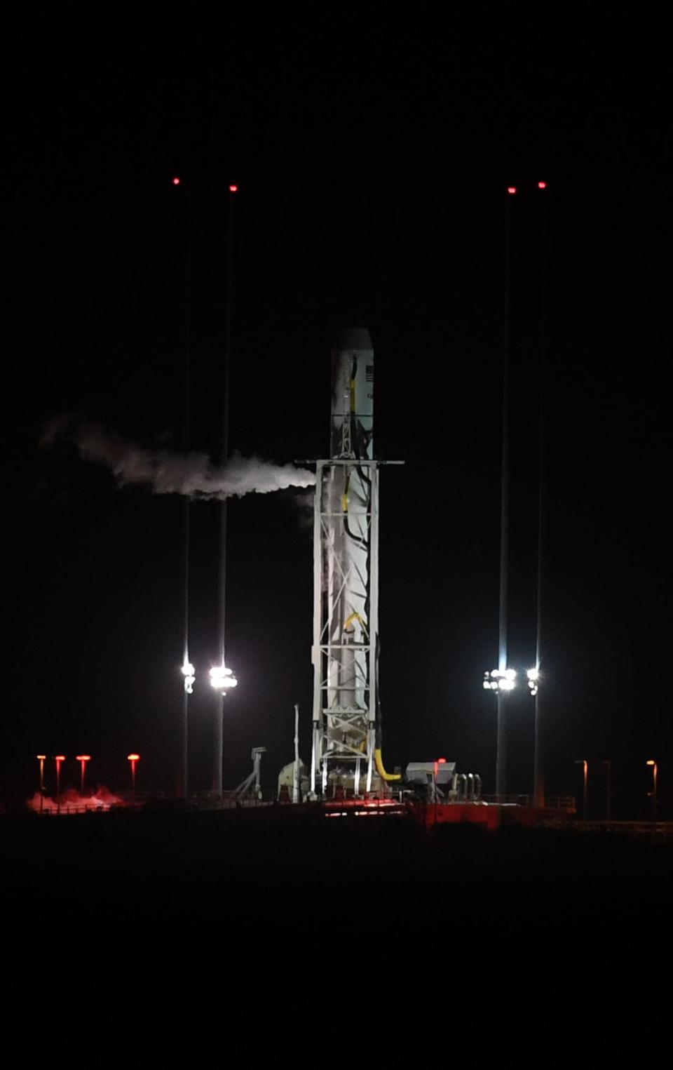 Northrop Grumman’s Antares rocket carrying the Cygnus spacecraft Nov. 6, 2022, with cargo for the International Space Station from Wallops Island, Virginia.