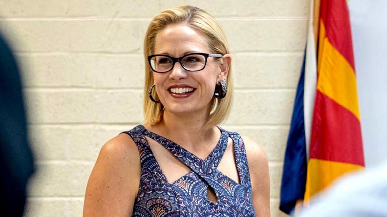 Kyrsten Sinema First Out Bisexual Us Senator Wont Run For Reelection