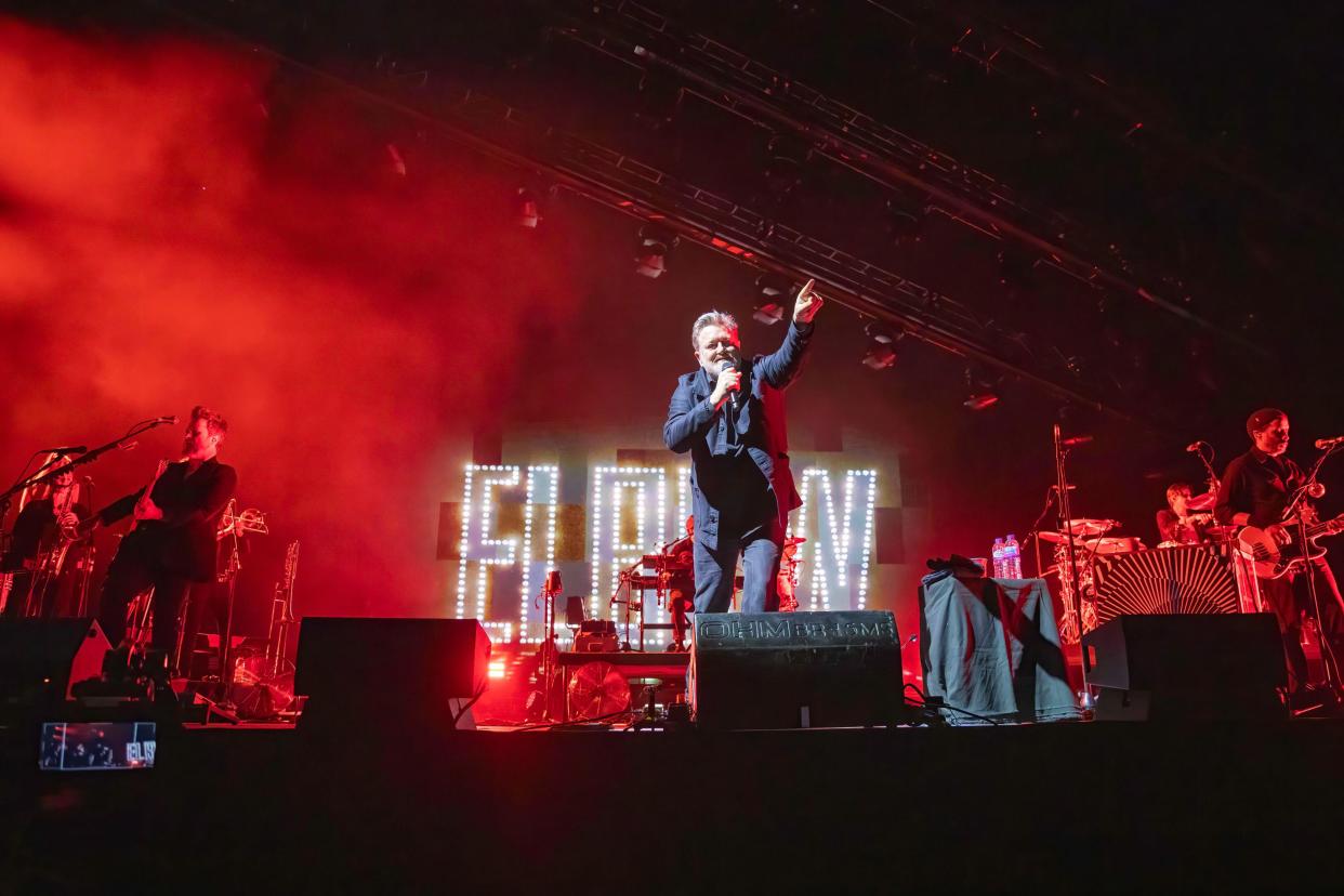 Manchester, England, 14th May, 2024. Elbow headline Co-op Live in Manchester on their Audio Vertigo tour. Credit: Izzy Clayton/Alamy Live News