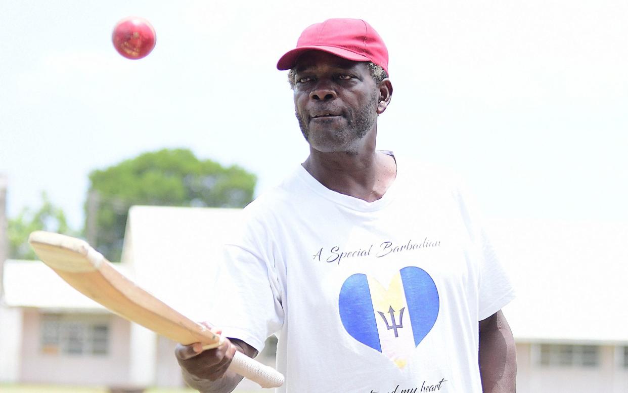 Collis King has been playing league cricket in England for 44 years and has a British wife but was effectively deported on a technicality four months ago - Telegraph Sport
